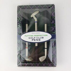 Two's Company Golf Club Pens NWT